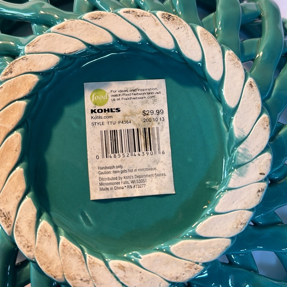 Ceramic basket - Picture 6 of 12